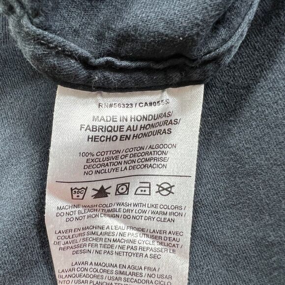 Nike NFL Carolina Panthers Men's Small Cam Newton #1 Jersey Style Black T-Shirt - Picture 6 of 12